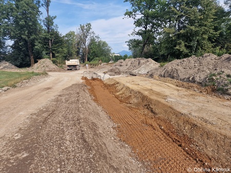 Izgradnja protipoplavnega nasipa Šmarca-Nožice – etapa 1 (8)